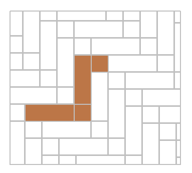 Aiguise tile layout pattern